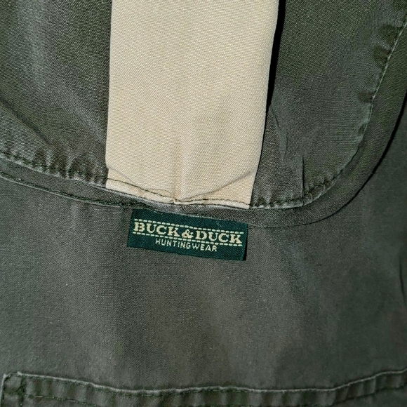 BUCK & DUCK Outdoor Wear 6-Pocket Shirt Jacket - Vintage - Sz S - Picture 8 of 13